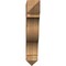 Ekena Millwork Funston Arts & Crafts Rough Sawn Bracket, Western Red Cedar, 6"W x 32"D x 32"H BKT06X32X32FST03RWR - alternate 2